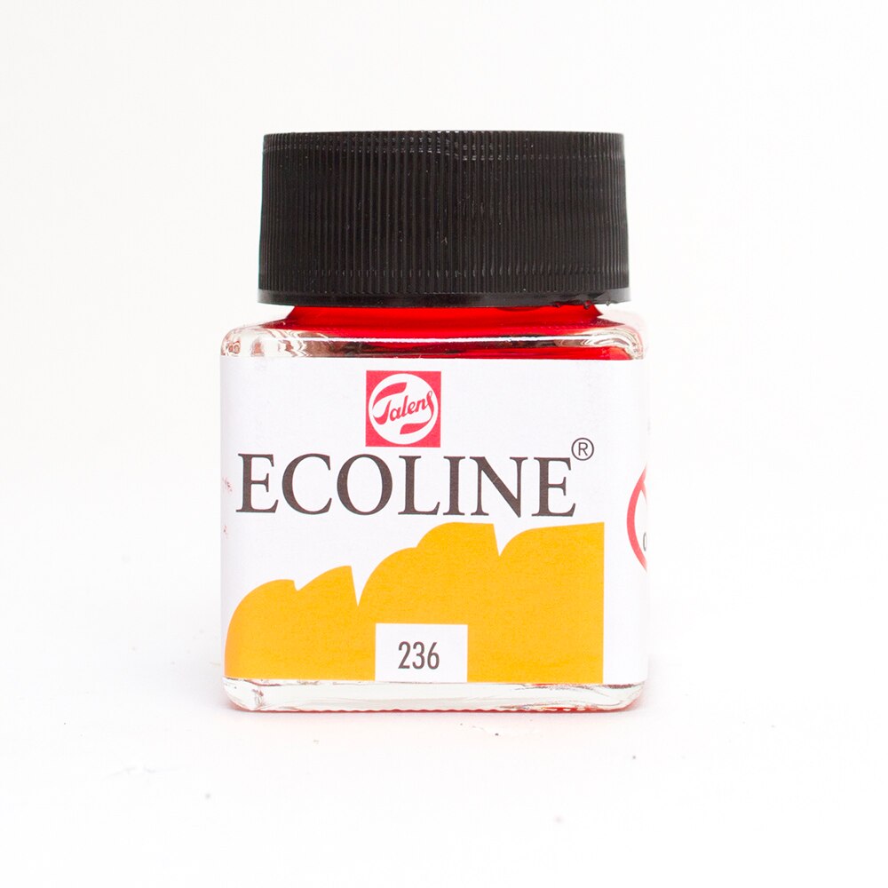 Ecoline, Liquid, Watercolor, 30ml, Jar, Light Orange